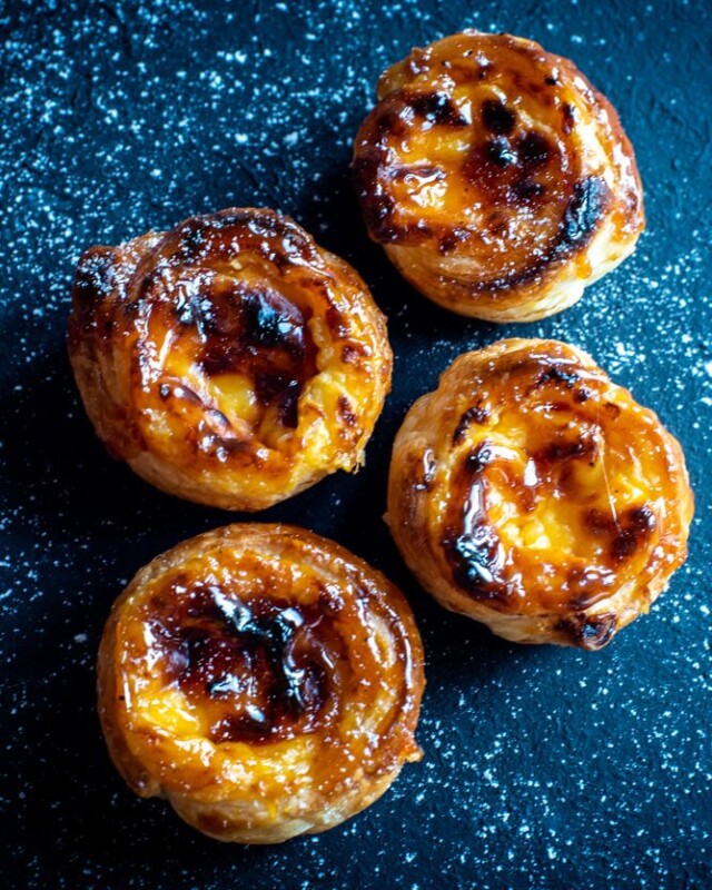 Pastel de Nata (Custard Tarts) – preparation step 4