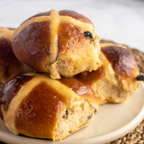traditional Hot Cross buns