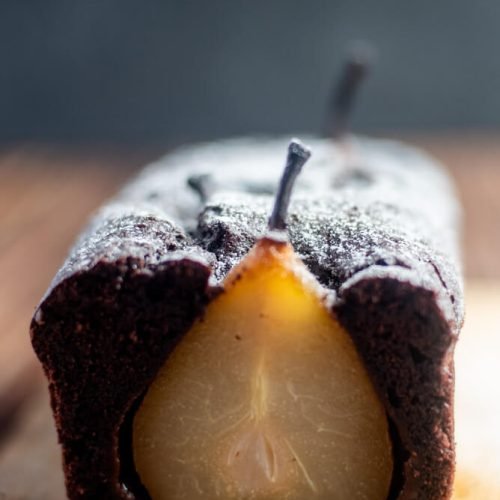 Pear Upside Down Cake - A Quaint Life