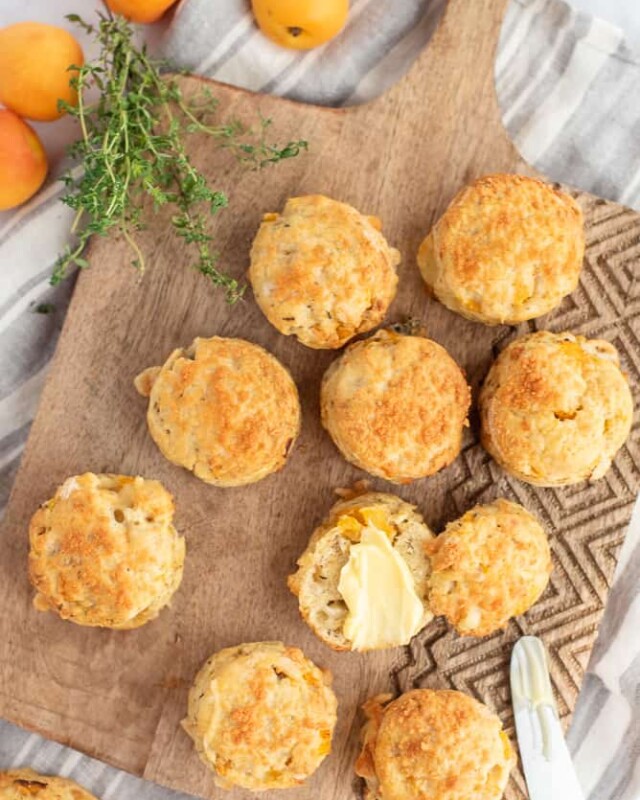 Apricot Stilton Scones – preparation step 14