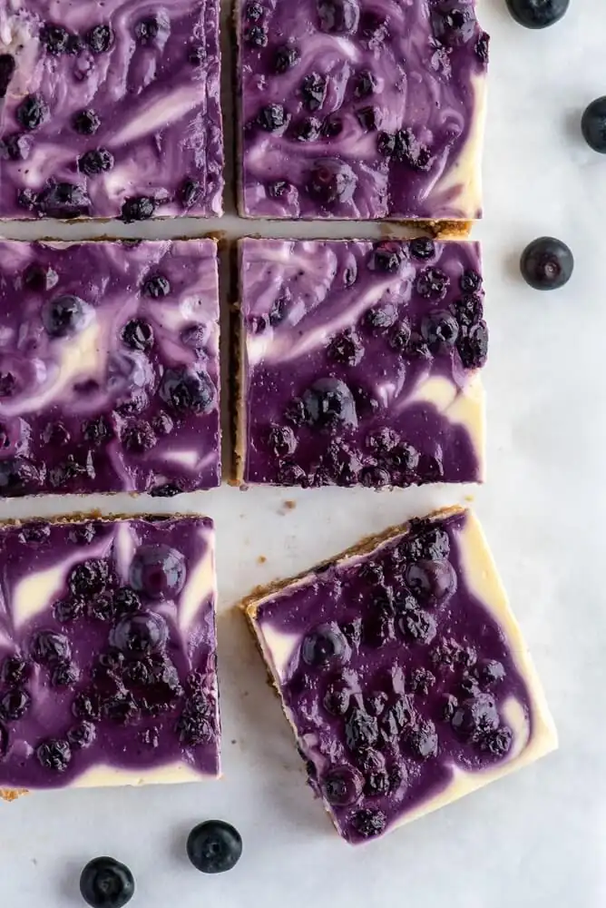 Blueberry Cheesecake Bars