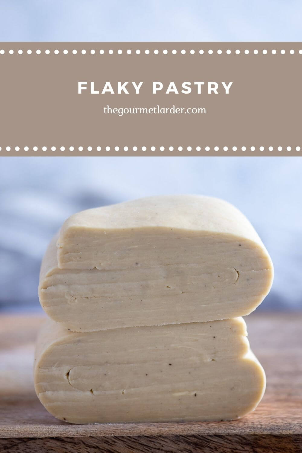 Flaky Pastry Pinterest image