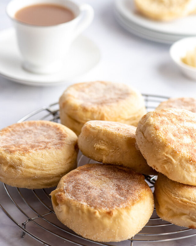 English Muffins – preparation step 14