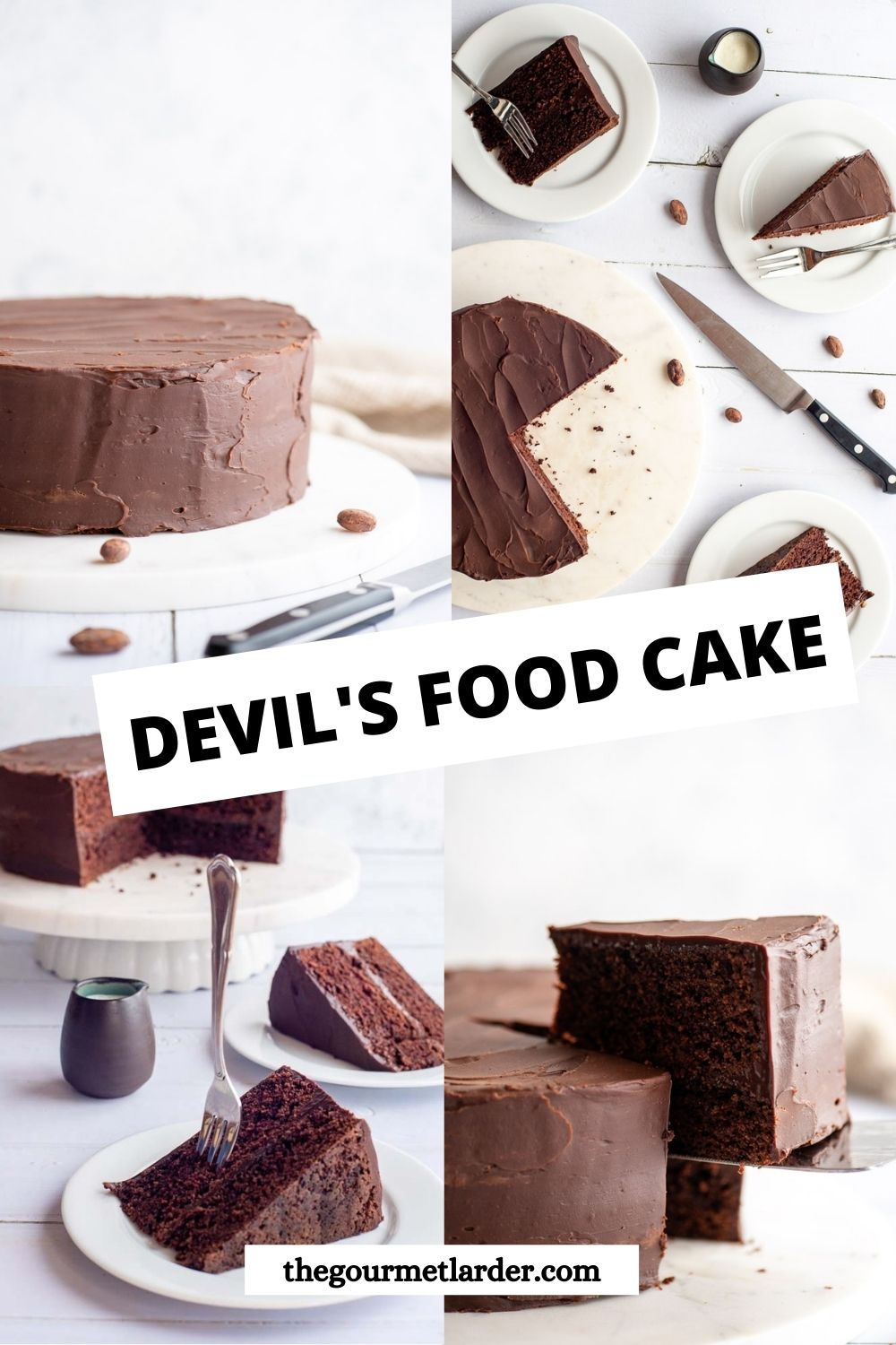 Devils food cake - pinterest