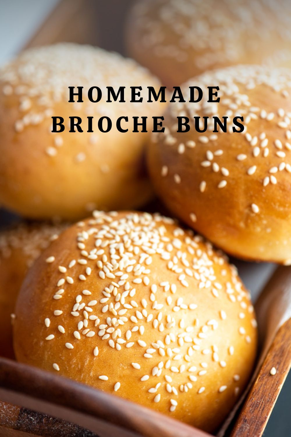 Brioche Burger Buns – Pinterest