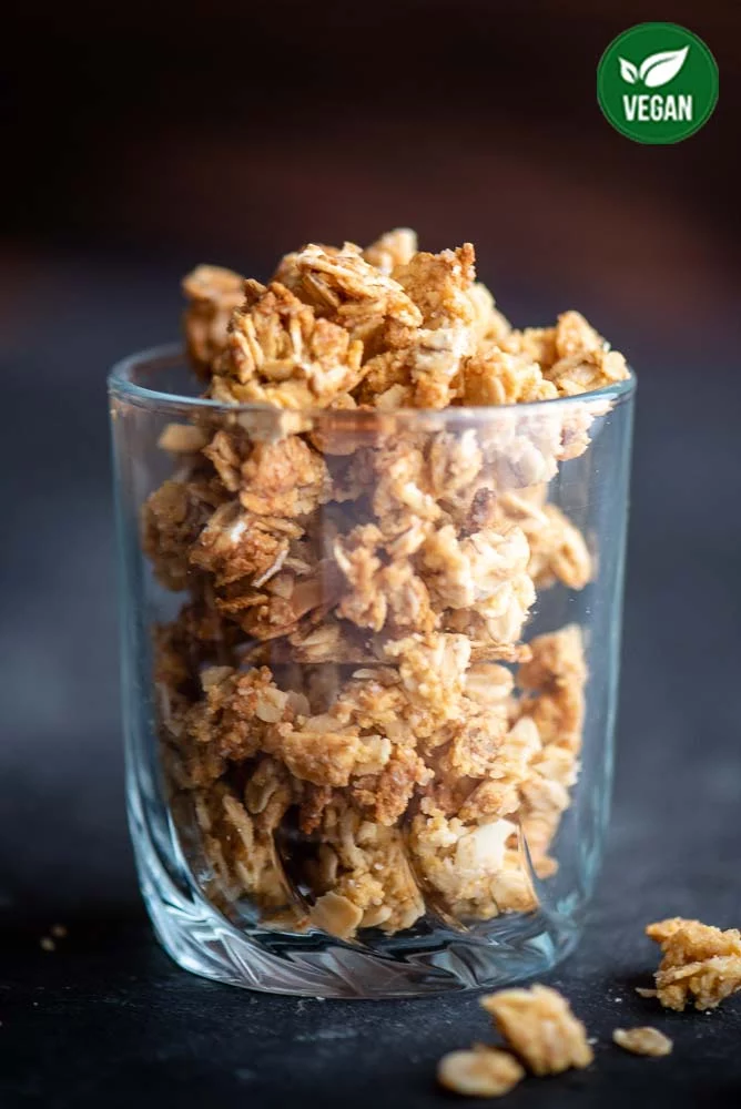 Crumble oat topping