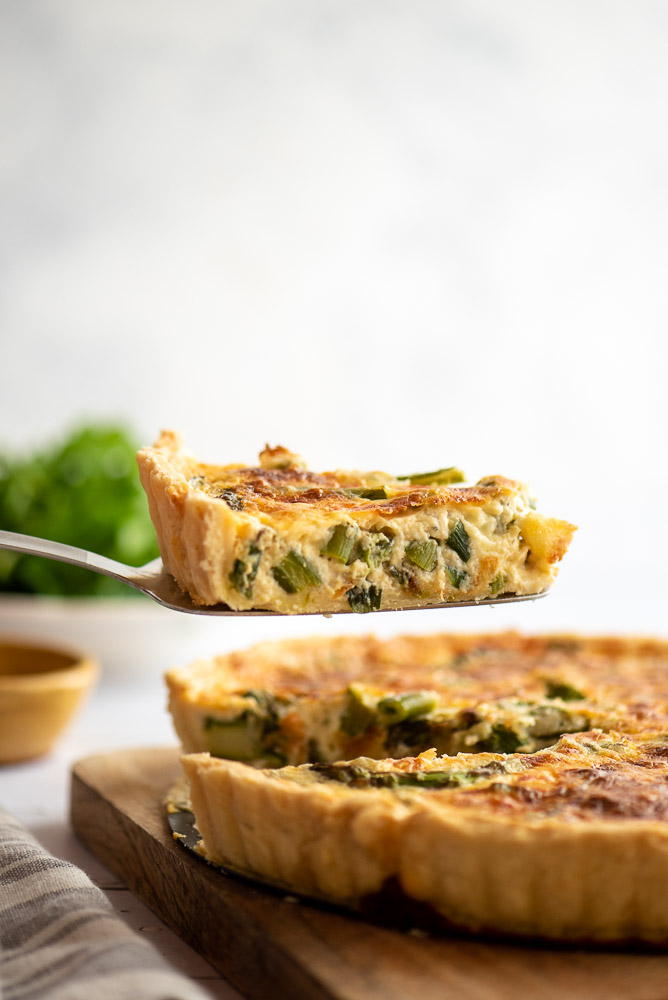 Asparagus & Leek Quiche