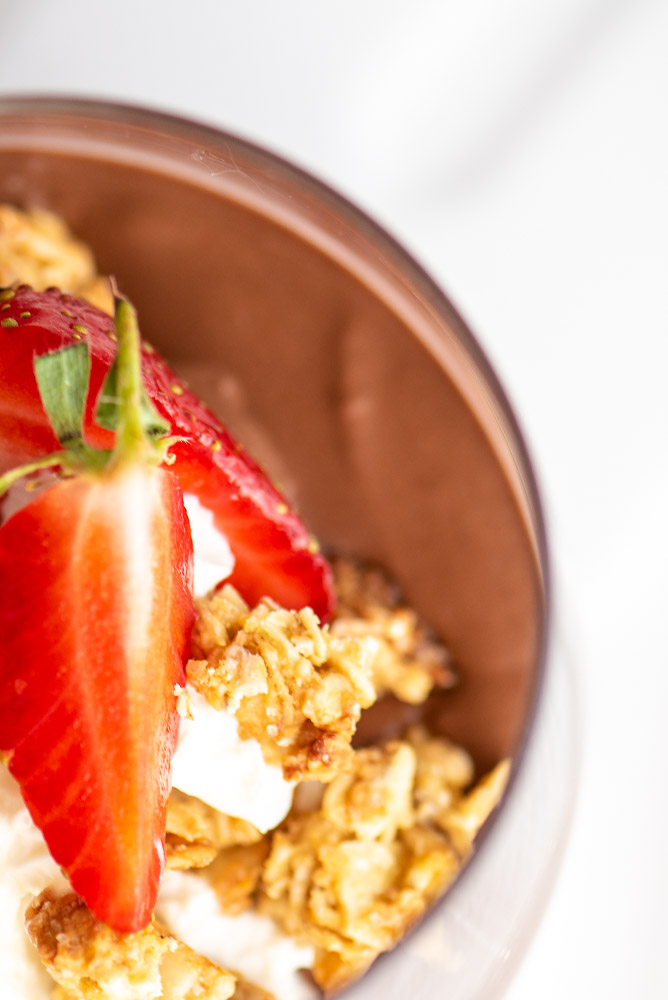 Vegan Chocolate Mousse – preparation step 2