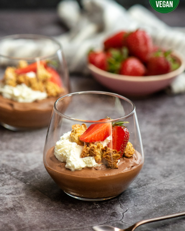 Vegan Chocolate Mousse – preparation step 9