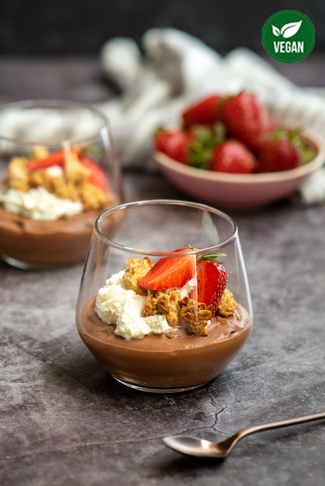 Vegan Chocolate Mousse – preparation step 9