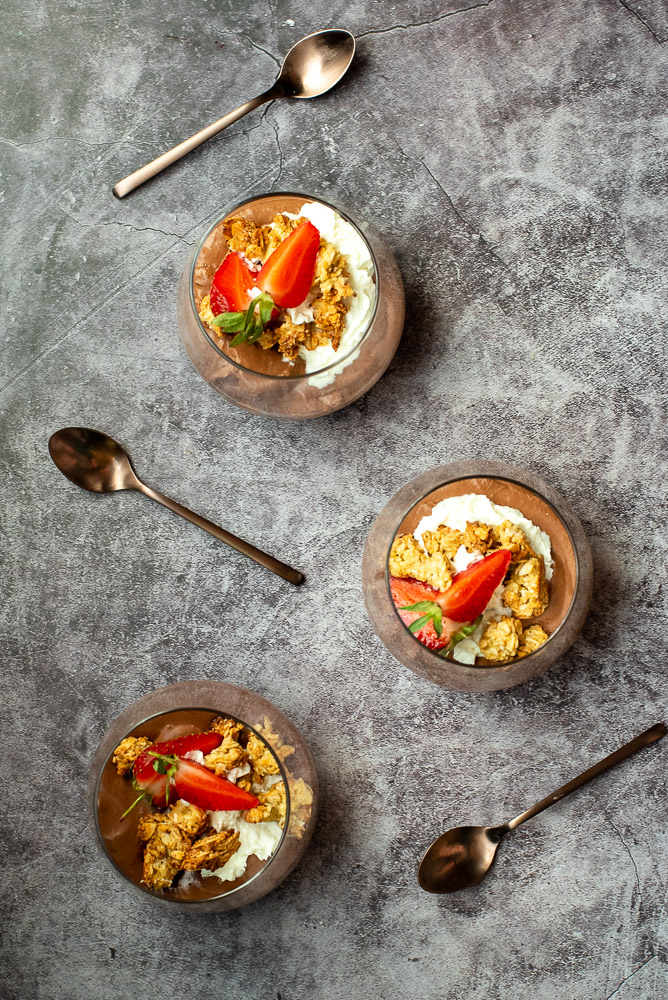 Vegan Chocolate Mousse – preparation step 4