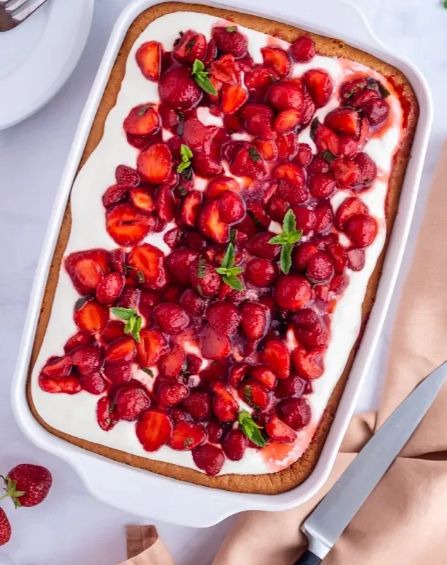 Strawberry Chiffon Cake