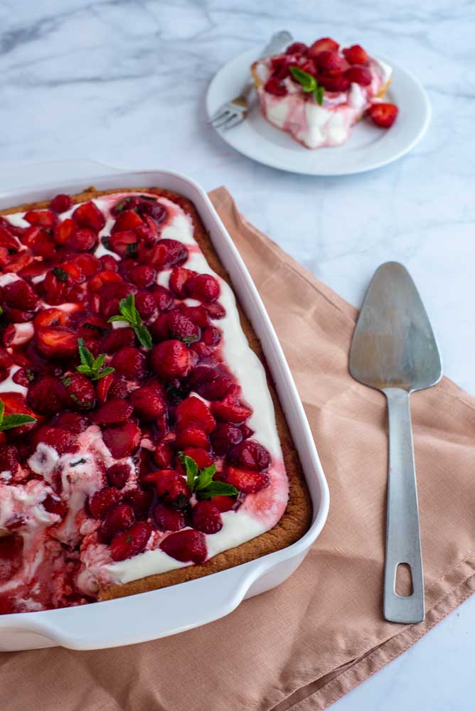 Strawberry Chiffon Cake – preparation step 6