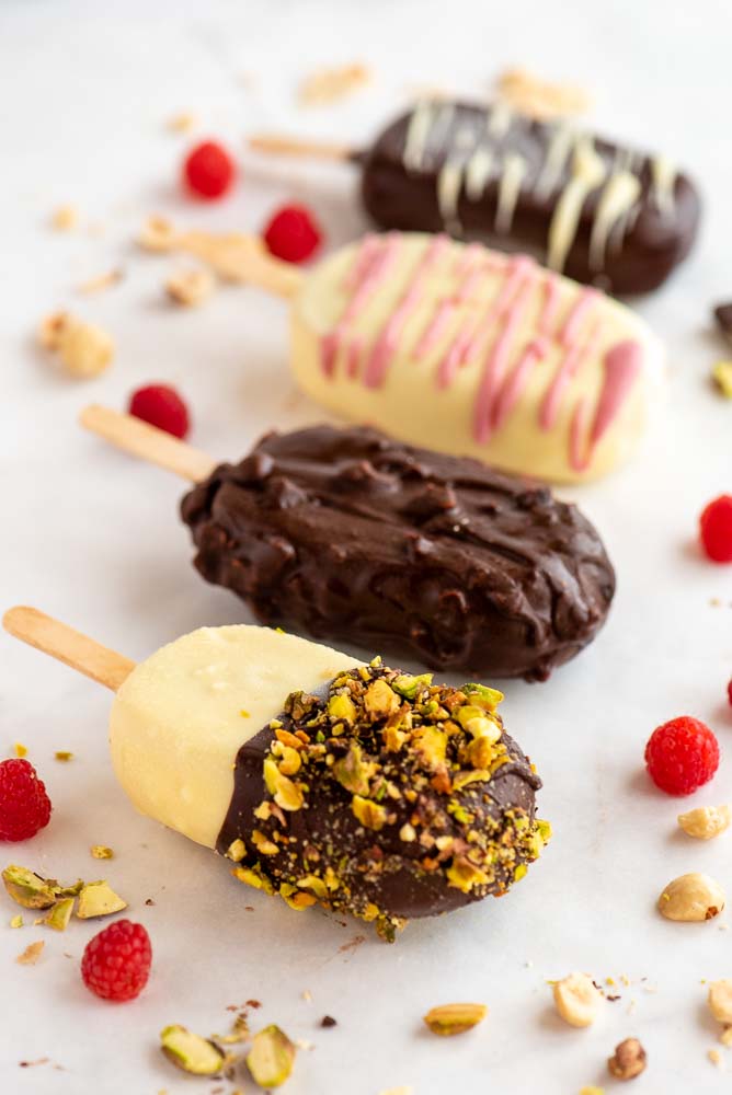 Homemade Ice Cream Bars – preparation step 8