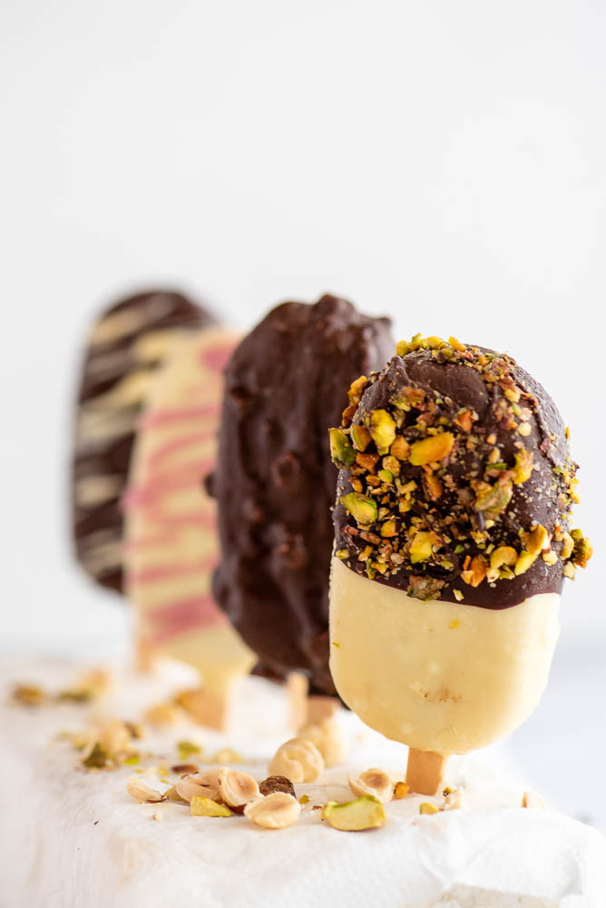 Homemade Ice Cream Bars – preparation step 9
