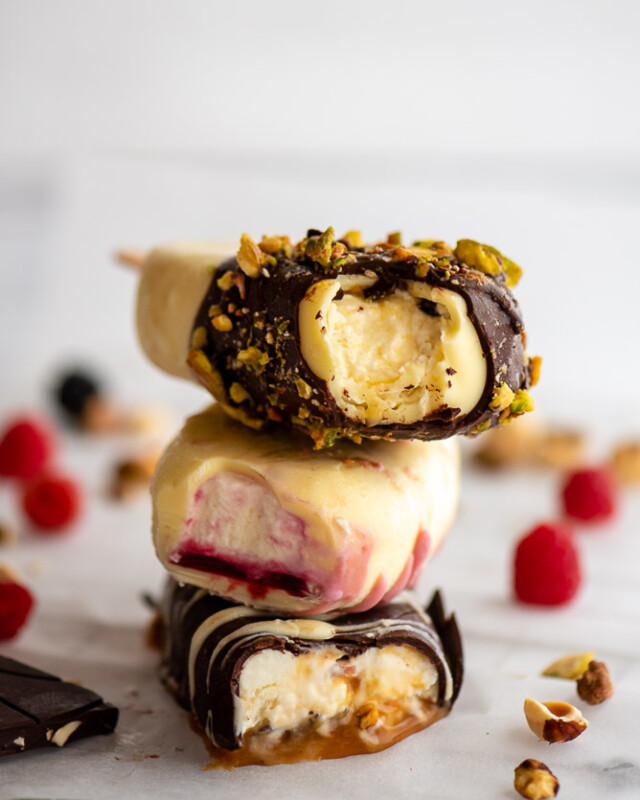 Homemade Ice Cream Bars – preparation step 7