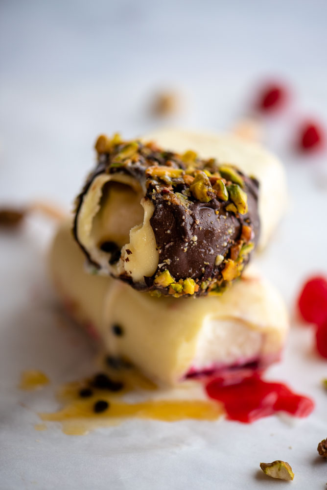 Homemade Ice Cream Bars – preparation step 10