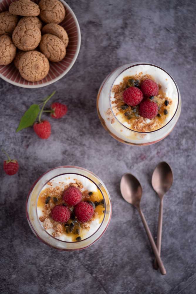 Raspberry Passion Fruit Tiramisu – preparation step 9