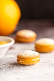 Orange & Lemon Curd Biscuits