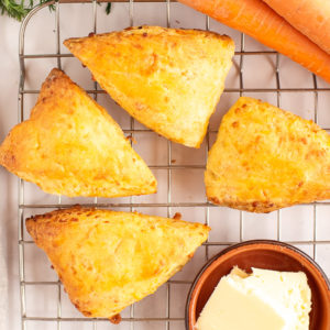 Tahini & Carrot Scones – preparation step 7