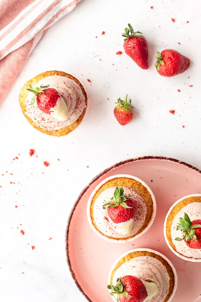 Strawberry Coconut Muffins