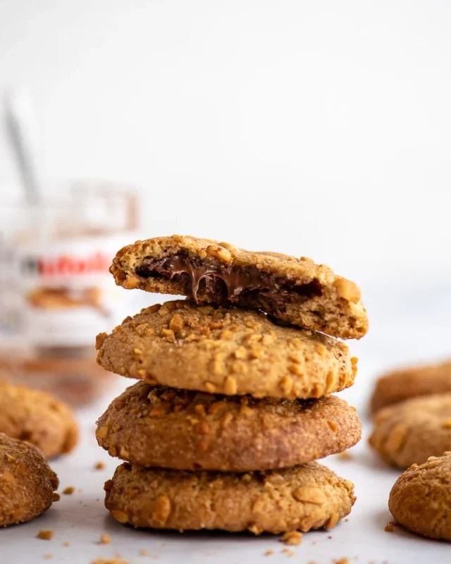 Nutella Stuffed Snickerdoodles – preparation step 7