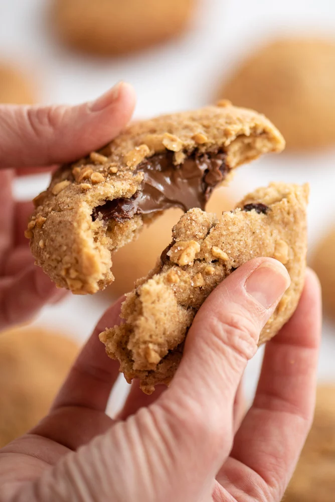 Nutella Stuffed Snickerdoodles – preparation step 4