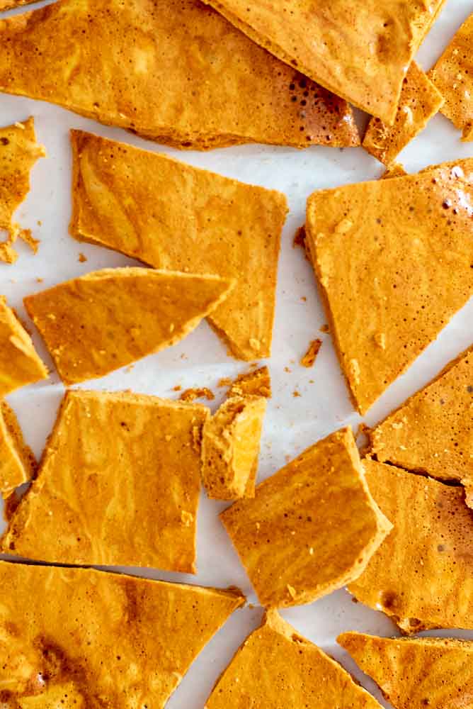 Honeycomb / Cinder Toffee – preparation step 6