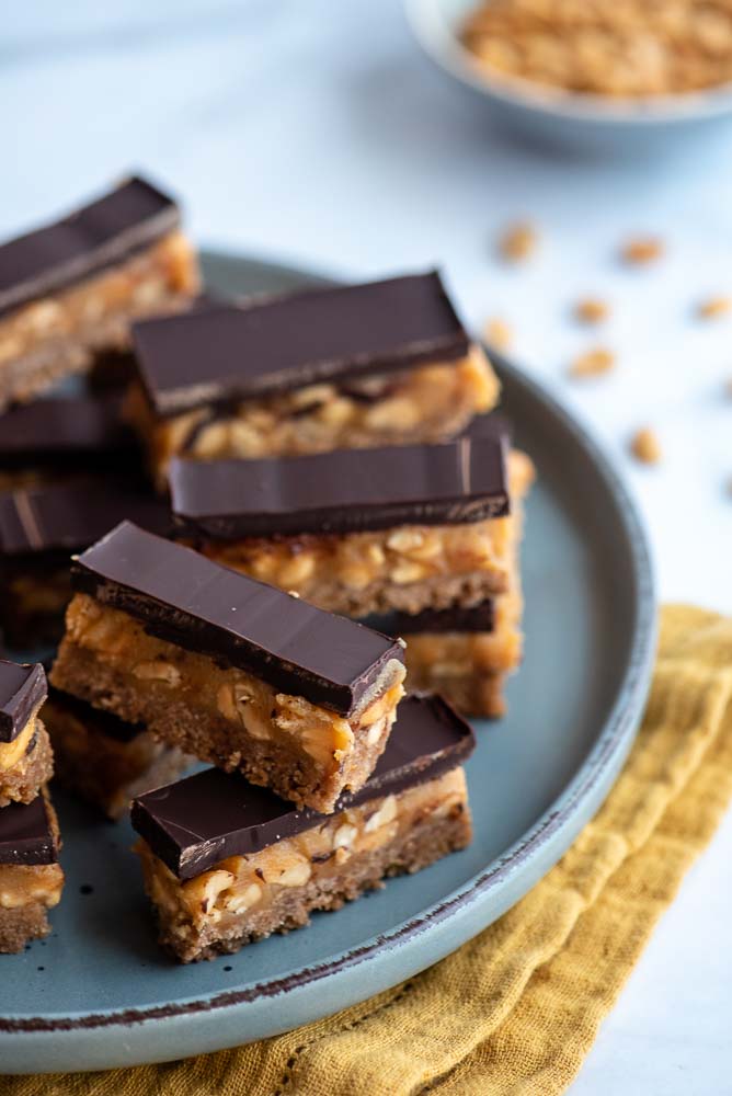 Millionaire’s Biscoff Bars – preparation step 6