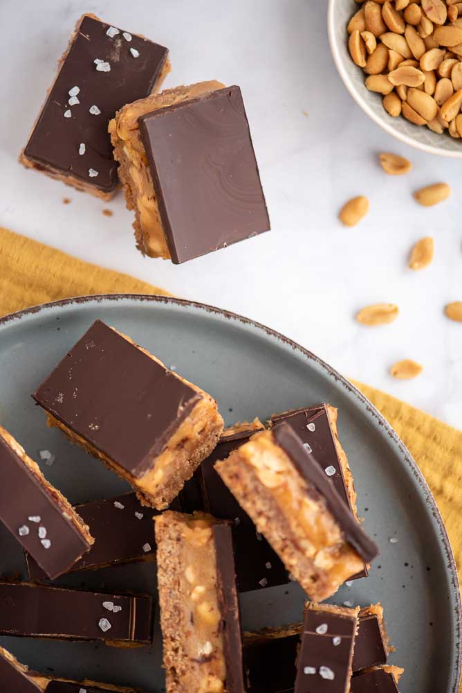 Millionaire’s Biscoff Bars – preparation step 5