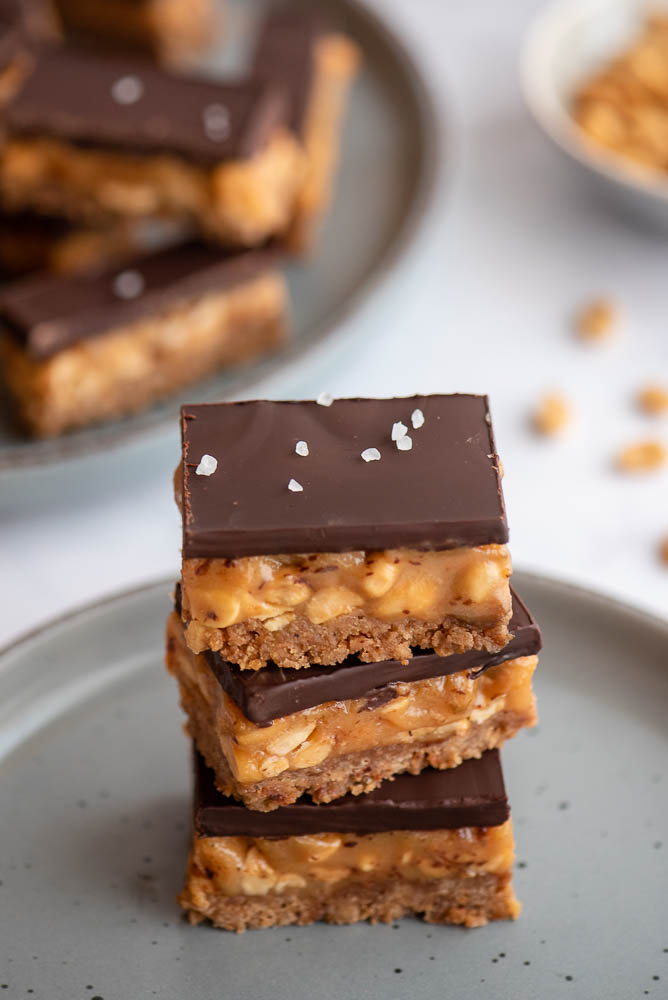 Millionaire’s Biscoff Bars – preparation step 7