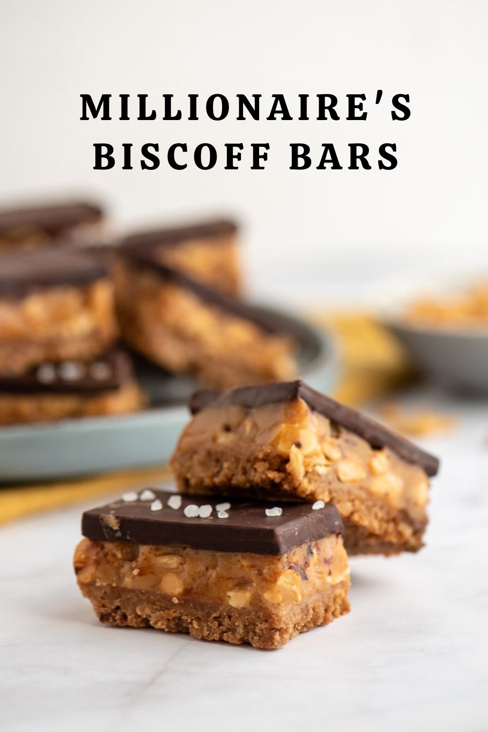 Millionaire’s Biscoff Bars – Pinterest