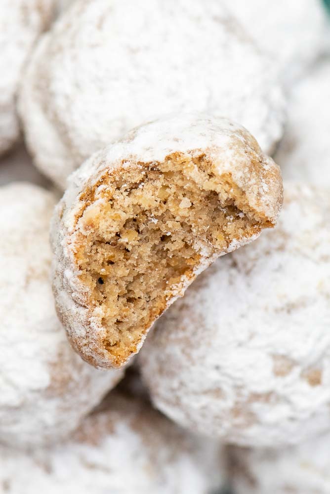 Chestnut Snowball Cookies – preparation step 7