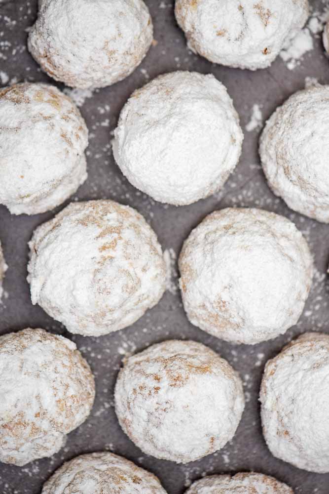 Chestnut Snowball Cookies – preparation step 5