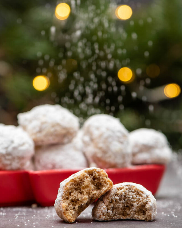 Chestnut Snowball Cookies – preparation step 4
