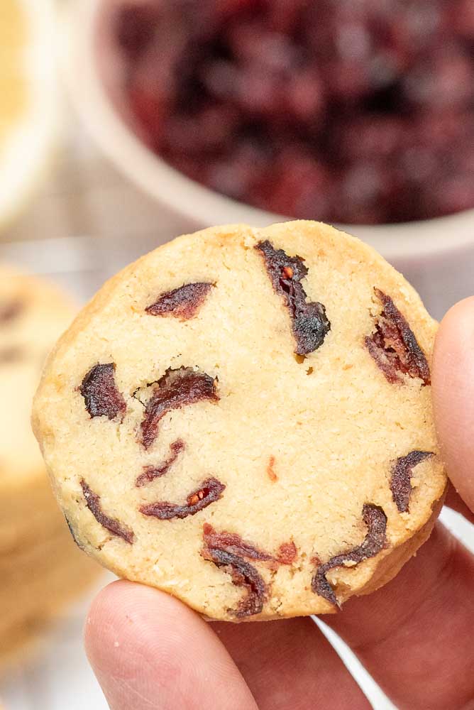 Cranberry Lemon Shortbread – preparation step 7