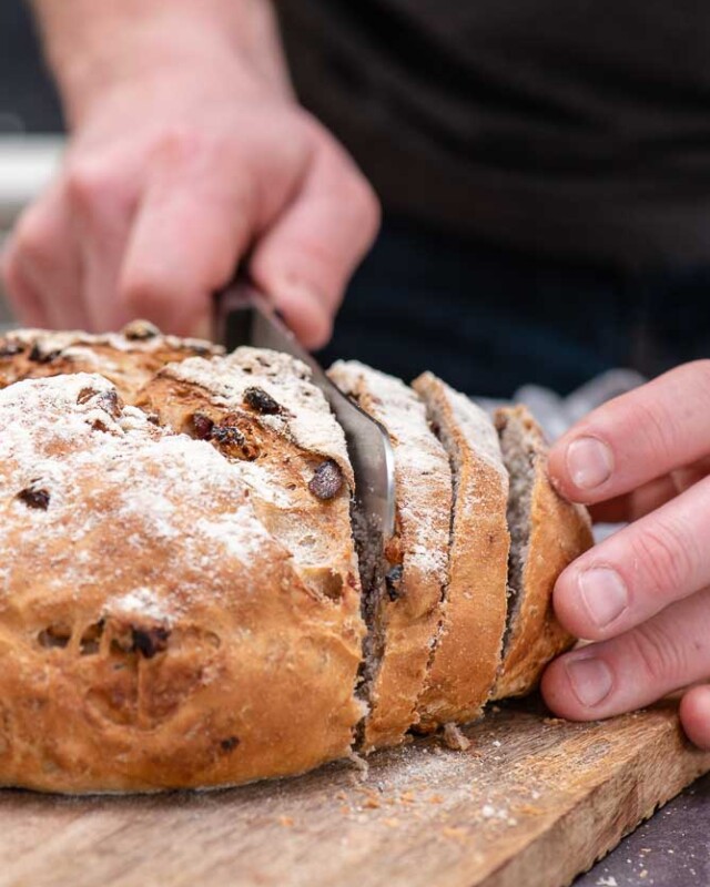 Fig, Cranberry & Walnut Bread – preparation step 5