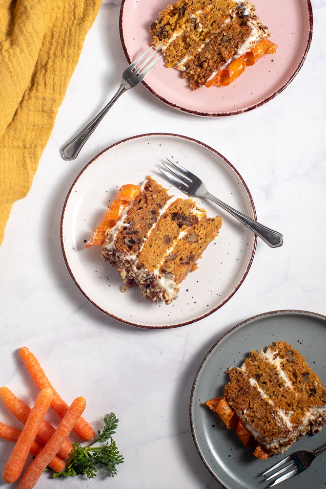 The Best Carrot Cake – preparation step 1