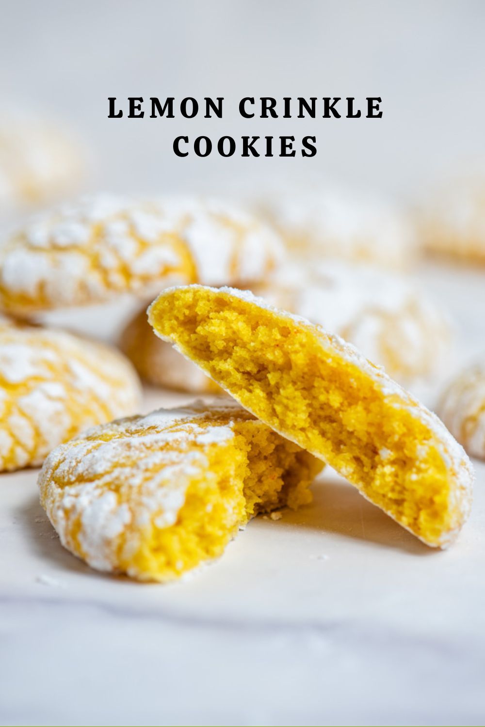 Lemon Crinkle Cookies – preparation step 5