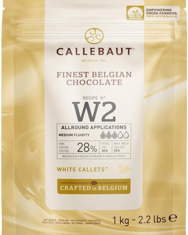 Callebaut white chocolate