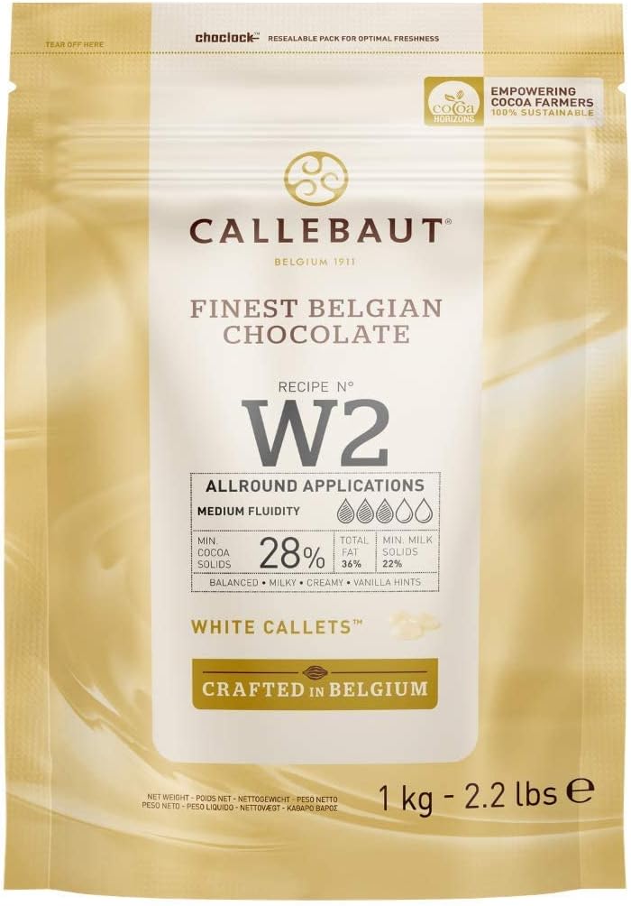 Callebaut white chocolate